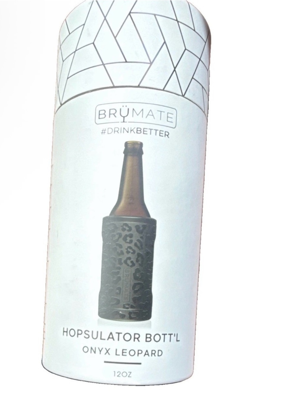 Textured Black Bottle Sleeve Cooler - Classic Fit